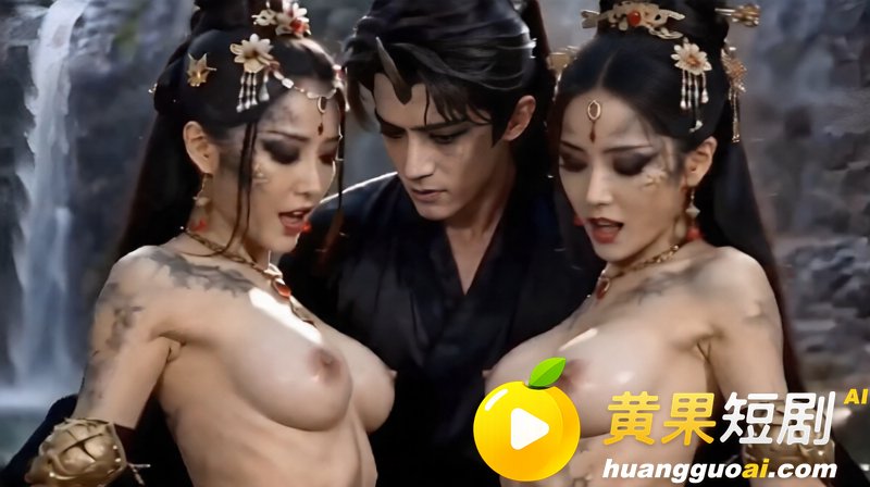 AI成人短剧 捉妖师 20-23集 男主双飞巨乳蛇妖 轮流后入根本忙不过来！