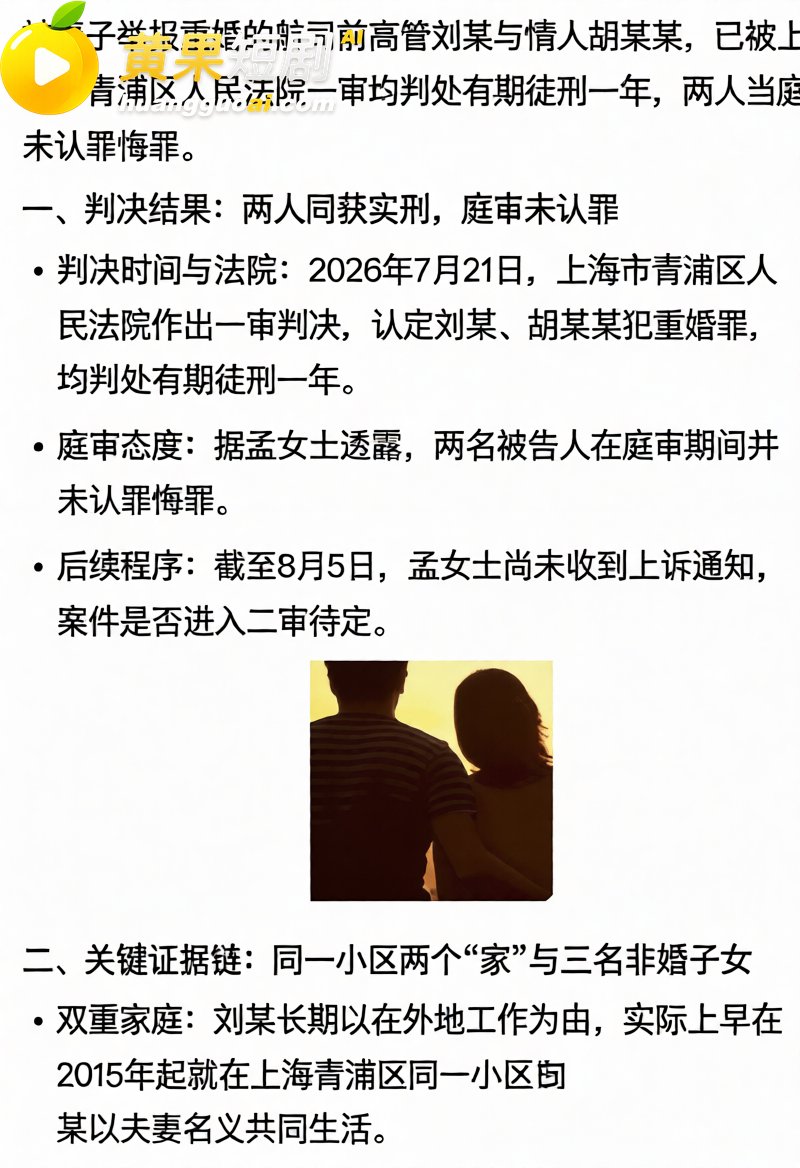 航司前高管 刘涛 重婚获刑 邻居情人私养三子 性爱视频流出 彻底塌房