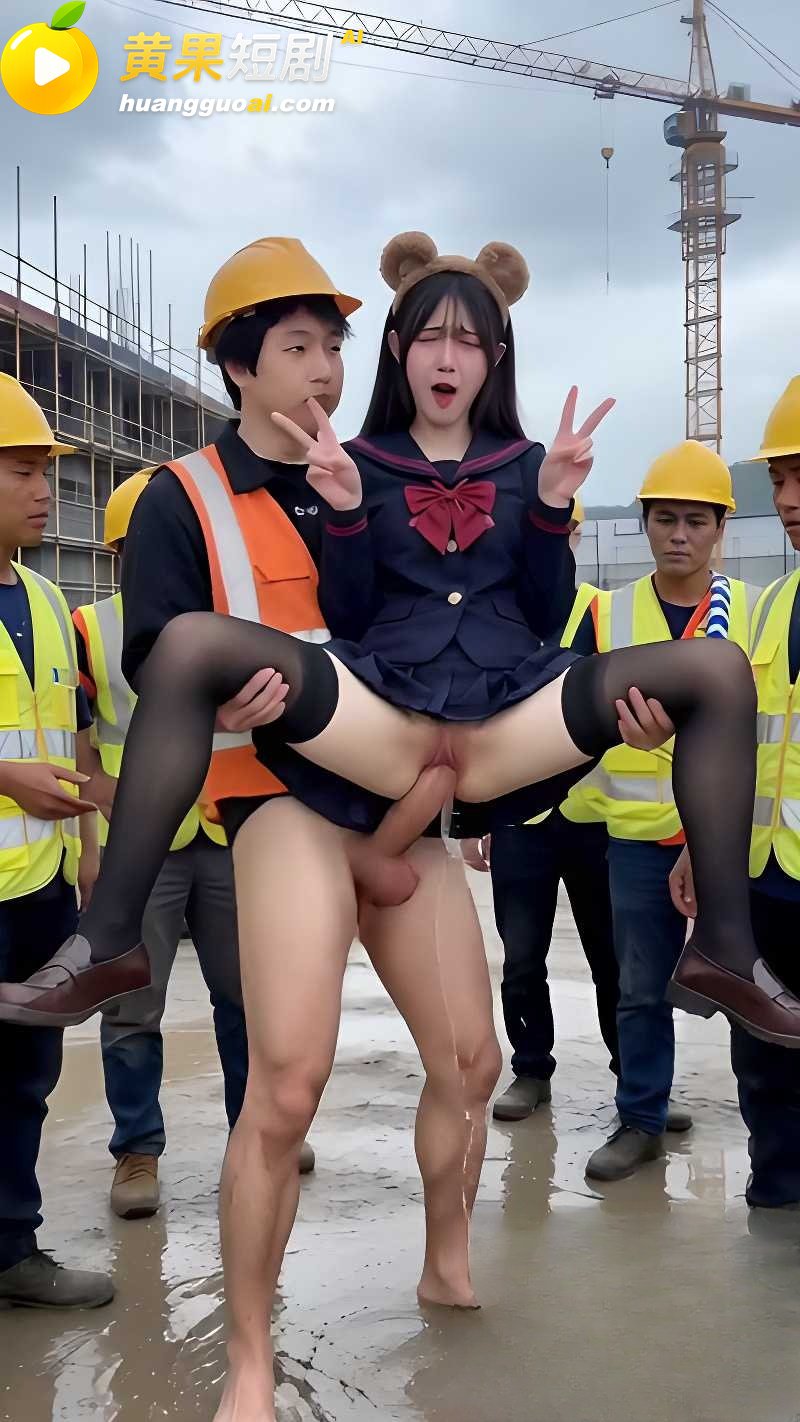 黄果短剧原创 清纯美女误入工地遭工人轮番爆操 多名萝莉惨遭无套内射 尺度爆料