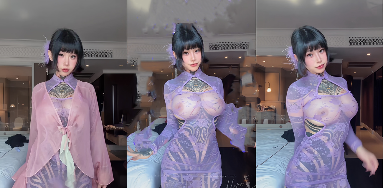 吃了神奇小药丸后被站起来狂蹬 人设崩塌神秘眼镜女陈莉纯